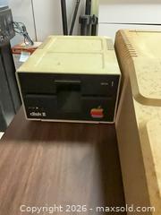 MaxSold Auction: Apple II (Apple ][) Computer with Disk II Drive & CRT Monitor - Fayetteville (Georgia, USA) SELLER MANAGED Estate Sale Online Auction - East Camelot Drive