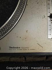 MaxSold Auction: Technics SL-1200MK2 DJ Turntable - Fayetteville (Georgia, USA) SELLER MANAGED Estate Sale Online Auction - East Camelot Drive