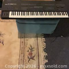 MaxSold Auction: Yamaha DX5 61-Key Digital Synthesizer / Stage Keyboard - Fayetteville (Georgia, USA) SELLER MANAGED Estate Sale Online Auction - East Camelot Drive