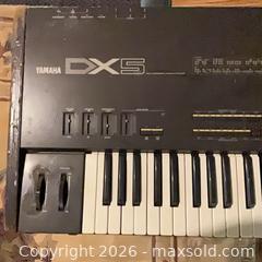 MaxSold Auction: Yamaha DX5 61-Key Digital Synthesizer / Stage Keyboard - Fayetteville (Georgia, USA) SELLER MANAGED Estate Sale Online Auction - East Camelot Drive