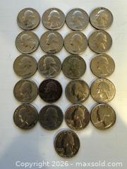 MaxSold Auction: Collection of 21 Bicentennial Quarters  - Mountain View (California, USA) SELLER MANAGED Downsizing Online Auction - Awalt Drive