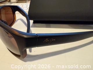 MaxSold Auction: Maui Jim Men's Sunglasses in Brown Polarized Lens - Mountain View (California, USA) SELLER MANAGED Downsizing Online Auction - Awalt Drive