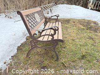 MaxSold Auction: Cast Iron Garden Bench - Elgin (Ontario, Canada) SELLER MANAGED Estate Sale Online Auction - Main Street