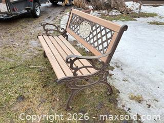 MaxSold Auction: Cast Iron Garden Bench - Elgin (Ontario, Canada) SELLER MANAGED Estate Sale Online Auction - Main Street