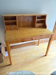 MaxSold Auction: Wooden Desk and Chair  - Elgin (Ontario, Canada) SELLER MANAGED Estate Sale Online Auction - Main Street
