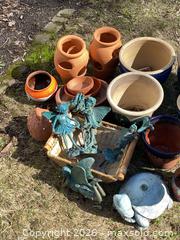 MaxSold Auction: Assorted Garden Decor Lot: Pots, Birdbath, Lanterns, Statues - Ottawa (Ontario, Canada) PARTNER MANAGED Downsizing Online Auction - Closse Way