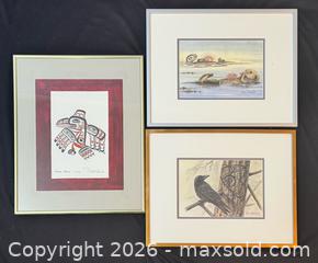 MaxSold Auction: Indigenous prints by Bill Reid and Sue Coleman - Ottawa (Ontario, Canada) PARTNER MANAGED Downsizing Online Auction - Closse Way