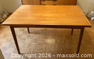 MaxSold Auction: MCM Teak Dining Table - Ottawa (Ontario, Canada) PARTNER MANAGED Downsizing Online Auction - Closse Way