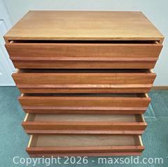 MaxSold Auction: Mid-Century Modern Teak 6-Drawer Dresser / Chest - Ottawa (Ontario, Canada) PARTNER MANAGED Downsizing Online Auction - Closse Way