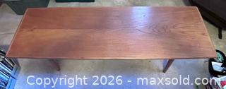MaxSold Auction: Mid-Century Modern Teak Coffee Table with Lower Shelf - Ottawa (Ontario, Canada) PARTNER MANAGED Downsizing Online Auction - Closse Way