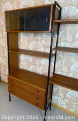 MaxSold Auction: Mid-Century Scandinavian Modular Wood & Metal Wall Unit - Ottawa (Ontario, Canada) PARTNER MANAGED Downsizing Online Auction - Closse Way