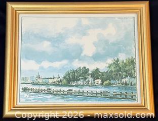 MaxSold Auction: Mixed Lot: 10+ Framed Prints & Originals — Landscapes & Cityscapes - Ottawa (Ontario, Canada) PARTNER MANAGED Downsizing Online Auction - Closse Way