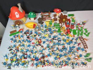 MaxSold Auction: Vintage Smurfs Figurines & Playsets  - Ottawa (Ontario, Canada) PARTNER MANAGED Downsizing Online Auction - Closse Way