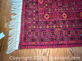 MaxSold Auction: Afghan Area Rug B - Bethlehem Township (Pennsylvania, USA) PARTNER MANAGED Downsizing Online Auction - Margate Road