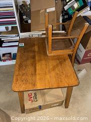 MaxSold Auction: Child's Table, Chair B - Bethlehem Township (Pennsylvania, USA) PARTNER MANAGED Downsizing Online Auction - Margate Road