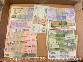 MaxSold Auction: Foreign Currency and US Coins A - Bethlehem Township (Pennsylvania, USA) PARTNER MANAGED Downsizing Online Auction - Margate Road