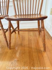 MaxSold Auction: Oak Chairs A - Bethlehem Township (Pennsylvania, USA) PARTNER MANAGED Downsizing Online Auction - Margate Road