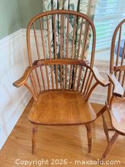 MaxSold Auction: Oak Windsor Chairs A - Bethlehem Township (Pennsylvania, USA) PARTNER MANAGED Downsizing Online Auction - Margate Road