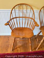 MaxSold Auction: Oak Windsor Chairs A - Bethlehem Township (Pennsylvania, USA) PARTNER MANAGED Downsizing Online Auction - Margate Road