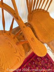 MaxSold Auction: Oak Windsor Chairs A - Bethlehem Township (Pennsylvania, USA) PARTNER MANAGED Downsizing Online Auction - Margate Road