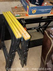 MaxSold Auction: Saw Horses and Work Mate B - Bethlehem Township (Pennsylvania, USA) PARTNER MANAGED Downsizing Online Auction - Margate Road