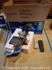 MaxSold Auction: Sony Receiver, Speaker Covers B - Bethlehem Township (Pennsylvania, USA) PARTNER MANAGED Downsizing Online Auction - Margate Road