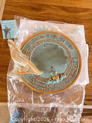 MaxSold Auction: Sundial with pedestal  - Medfield (Massachusetts, USA) SELLER MANAGED Downsizing Online Auction - Hearthstone Drive