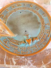 MaxSold Auction: Sundial with pedestal  - Medfield (Massachusetts, USA) SELLER MANAGED Downsizing Online Auction - Hearthstone Drive