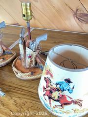 MaxSold Auction: Vintage Cowboy lamps - Medfield (Massachusetts, USA) SELLER MANAGED Downsizing Online Auction - Hearthstone Drive