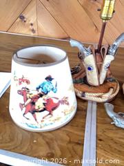 MaxSold Auction: Vintage Cowboy lamps - Medfield (Massachusetts, USA) SELLER MANAGED Downsizing Online Auction - Hearthstone Drive
