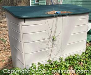 MaxSold Auction: Yard shed and gas lawnmower. - Medfield (Massachusetts, USA) SELLER MANAGED Downsizing Online Auction - Hearthstone Drive