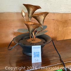 MaxSold Auction: COPPER WATER WATER LILY INDOOR TABLE FOUNTAIN   - Shelburne (Ontario, Canada) SELLER MANAGED Reseller Online Auction - Main Street East