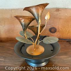 MaxSold Auction: COPPER WATER WATER LILY INDOOR TABLE FOUNTAIN   - Shelburne (Ontario, Canada) SELLER MANAGED Reseller Online Auction - Main Street East