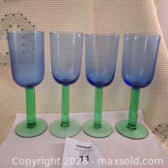 MaxSold Auction: 4 Dansk Erika Champagne Glasses - View Royal (British Columbia, Canada) SELLER MANAGED Downsizing Online Auction - Pheasant Lane