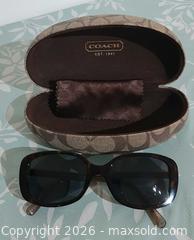 MaxSold Auction: Coach dark tortoise ladies sunglasses - View Royal (British Columbia, Canada) SELLER MANAGED Downsizing Online Auction - Pheasant Lane