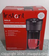 MaxSold Auction: Insta instant solo coffee maker. New in box - View Royal (British Columbia, Canada) SELLER MANAGED Downsizing Online Auction - Pheasant Lane