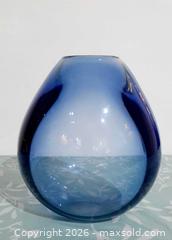 MaxSold Auction: MCM Per Lutken signed drop vase. Rare - View Royal (British Columbia, Canada) SELLER MANAGED Downsizing Online Auction - Pheasant Lane