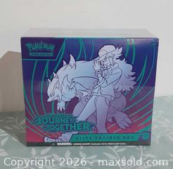 MaxSold Auction: New Pokemon Journey Together elite set - View Royal (British Columbia, Canada) SELLER MANAGED Downsizing Online Auction -  Pheasant Lane
