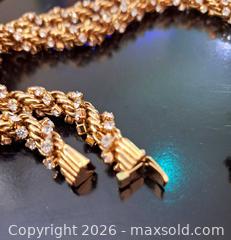 MaxSold Auction: VTG Rope Necklace w/Crystal's  - View Royal (British Columbia, Canada) SELLER MANAGED Downsizing Online Auction - Pheasant Lane