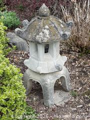 MaxSold Auction: Concrete Pagoda Garden Lantern - St. Catharines (Ontario, Canada) SELLER MANAGED Estate Sale Online Auction - Sandy Cove