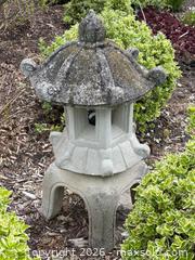 MaxSold Auction: Concrete Pagoda Garden Lantern - St. Catharines (Ontario, Canada) SELLER MANAGED Estate Sale Online Auction - Sandy Cove