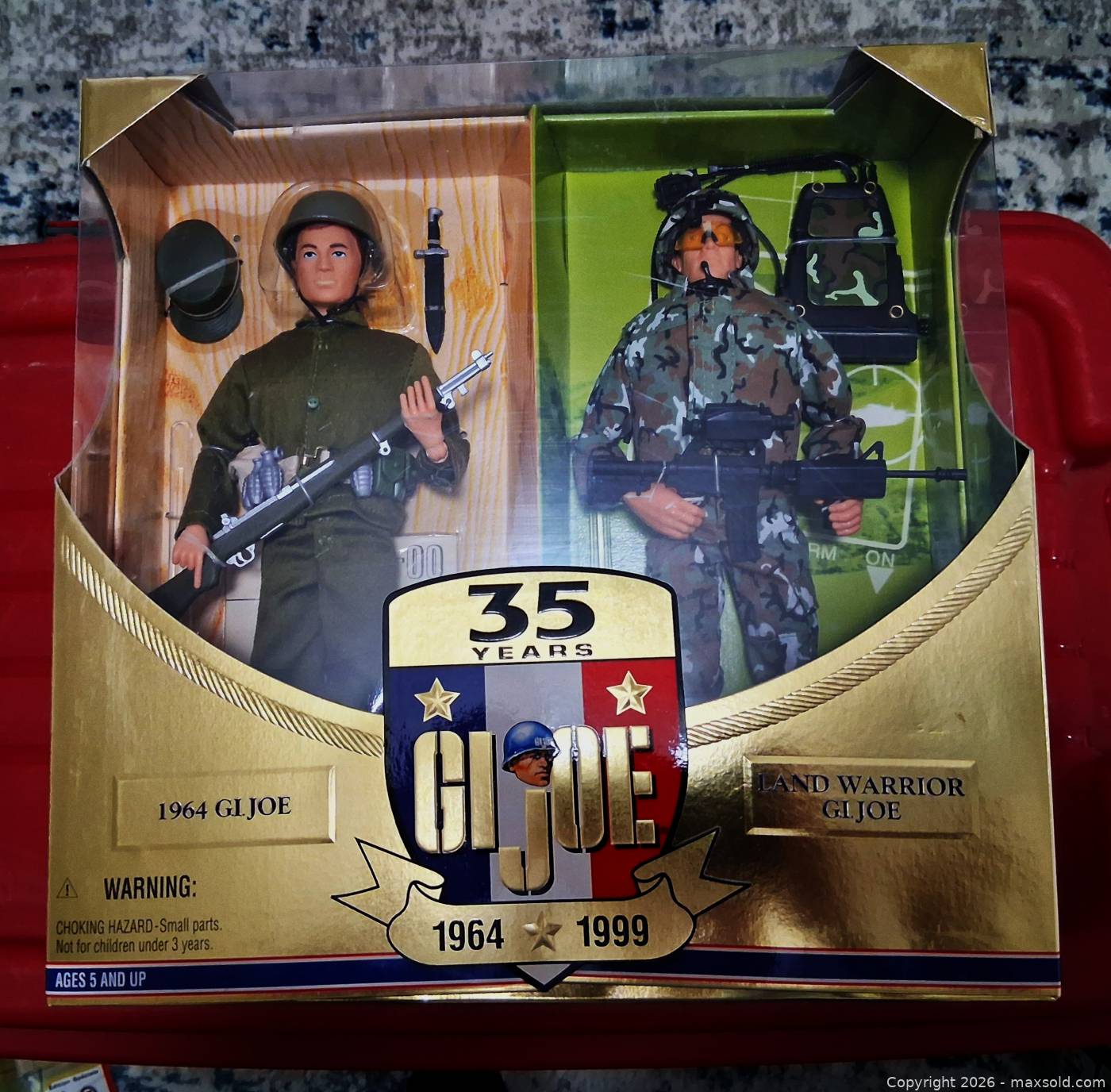 G.I. Joe 35th Anniversary 12-Inch Action Figure 2-Pack | Maxsold