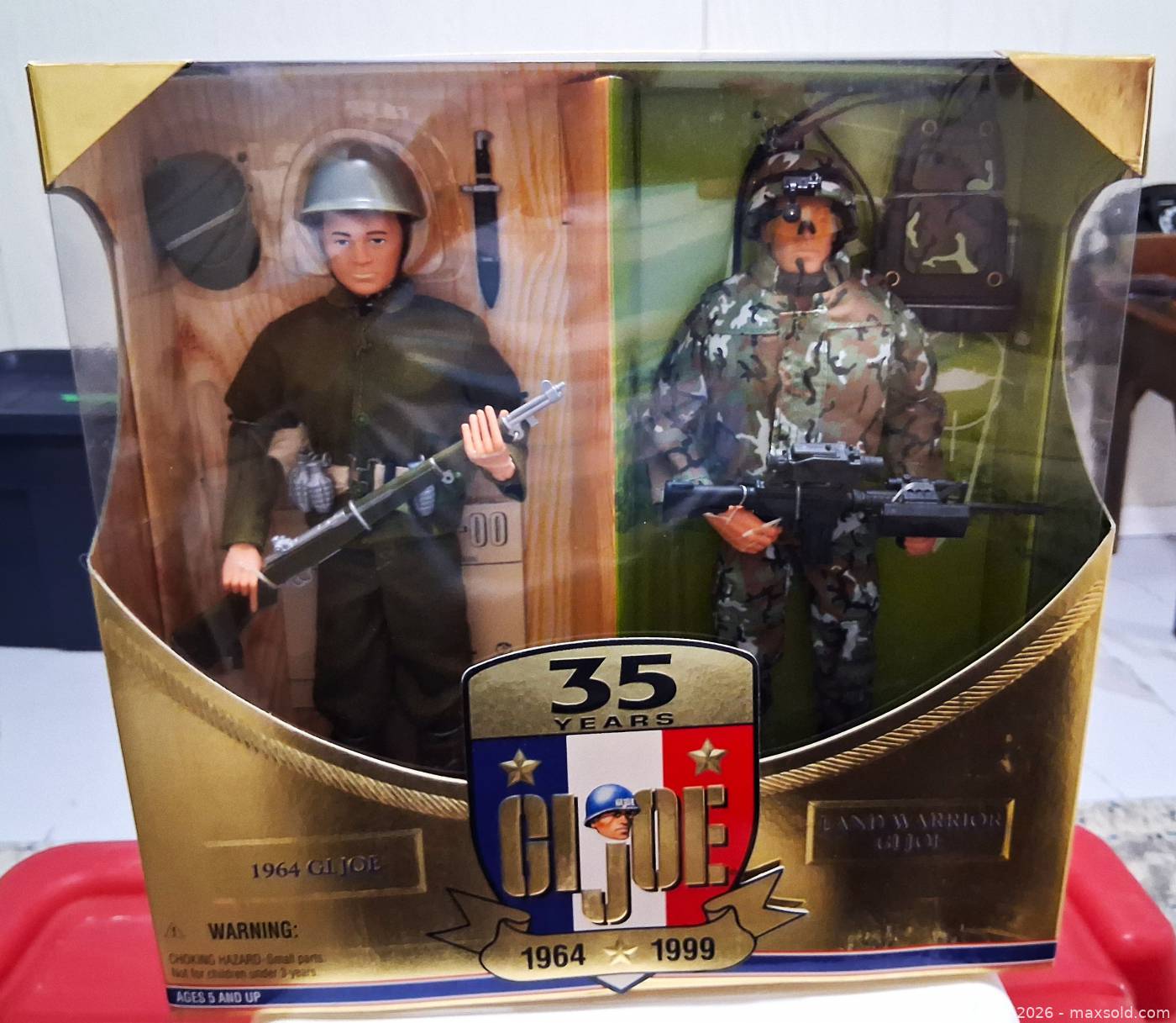 G.I. Joe 35th Anniversary 12-Inch Action Figure 2-Pack | Maxsold