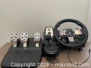 MaxSold Auction: Logitech G27 Racing Wheel - Toronto (Ontario, Canada) SELLER MANAGED Moving Online Auction - Watson Avenue