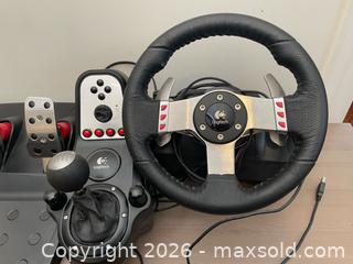 MaxSold Auction: Logitech G27 Racing Wheel - Toronto (Ontario, Canada) SELLER MANAGED Moving Online Auction - Watson Avenue