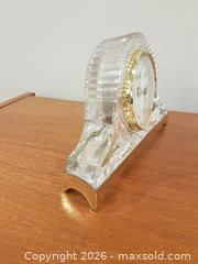 MaxSold Auction: Collezio Quartz Crystal?Style Desk Clock - Milton (Ontario, Canada) SELLER MANAGED Downsizing Online Auction - Asleton Boulevard