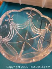 MaxSold Auction: Cut Crystal Bowl – Scalloped Rim & Floral Pattern - Milton (Ontario, Canada) SELLER MANAGED Downsizing Online Auction - Asleton Boulevard