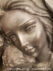 MaxSold Auction: Decorative Relief Wall Plaque – Mother & Child - Milton (Ontario, Canada) SELLER MANAGED Downsizing Online Auction - Asleton Boulevard