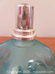 MaxSold Auction: Eden Catalytic Fragrance Lamp – Frosted Blue Swirl Glass - Milton (Ontario, Canada) SELLER MANAGED Downsizing Online Auction - Asleton Boulevard
