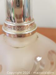 MaxSold Auction: Eden Catalytic Fragrance Lamp – Frosted Swirl Glass - Milton (Ontario, Canada) SELLER MANAGED Downsizing Online Auction - Asleton Boulevard